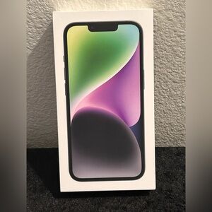 Authentic iPhone 14 Retail Box – No Phone Included”